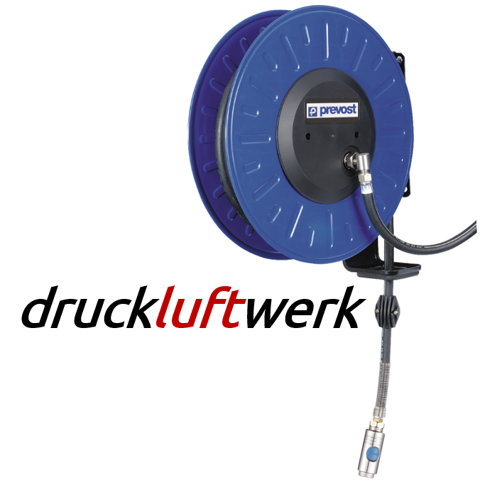 Prevost Schlauchaufroller, 15 M, 350 L/min (DRF0815ES